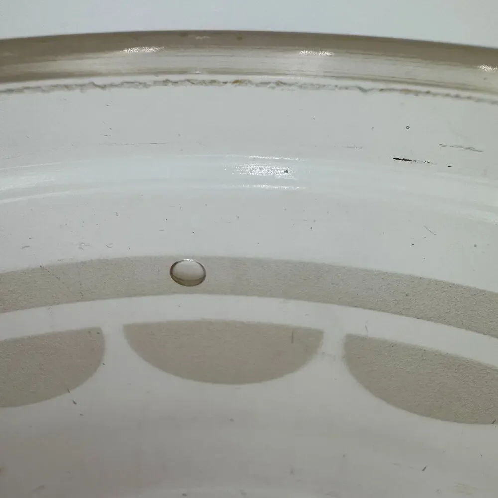 Vintage PYREX Etched Casserole Dish Half Moon Pattern 023-623B 1935-1938 8